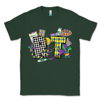 Sports Green respiratory therapist mardi gras Classic Tee - CowGirlArtShop