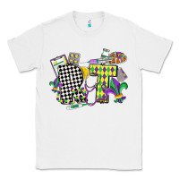 White respiratory therapist mardi gras Classic Tee - CowGirlArtShop