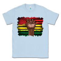Dusty Blue june juneteenth Classic Tee - Artiststas