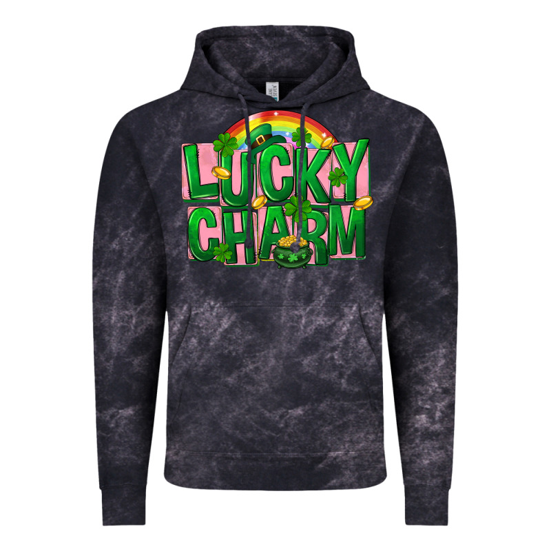 St. Patrick's Day Lucky Charm Vintage Hoodie by FaDigitalArtStudio | Teevron