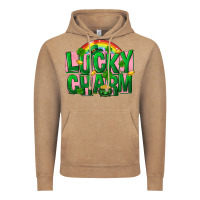 Vintage Coffee St. Patrick's Day lucky charm Vintage Hoodie - FaDigitalArtStudio