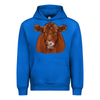 Cobalt red angus Urban Hoodie - JahusDesignShop