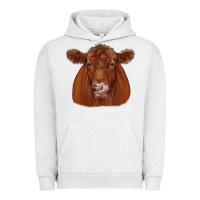 Pigment Lunar Rock red angus Urban Hoodie - JahusDesignShop