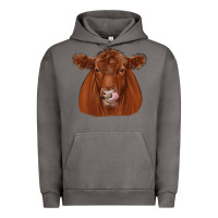 Pigment Tornado red angus Urban Hoodie - JahusDesignShop