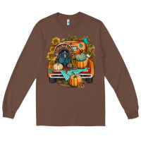 Chestnut thanksgiving truck bbs Long Sleeve Tee - BundleAndBundleShop