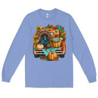 Colony Blue thanksgiving truck bbs Long Sleeve Tee - BundleAndBundleShop