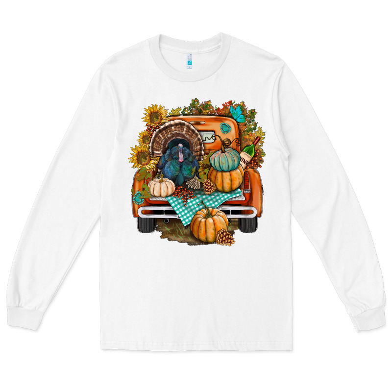Thanksgiving Truck Bbs Long Sleeve Tee by BundleAndBundleShop | Teevron