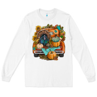 White thanksgiving truck bbs Long Sleeve Tee - BundleAndBundleShop