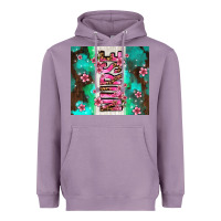 Lavender pink floral nurse with flowers Heavyweight Hoodie - AdoDesignShop