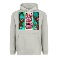 Moon Dust pink floral nurse with flowers Heavyweight Hoodie - AdoDesignShop