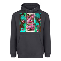 Smoke pink floral nurse with flowers Heavyweight Hoodie - AdoDesignShop