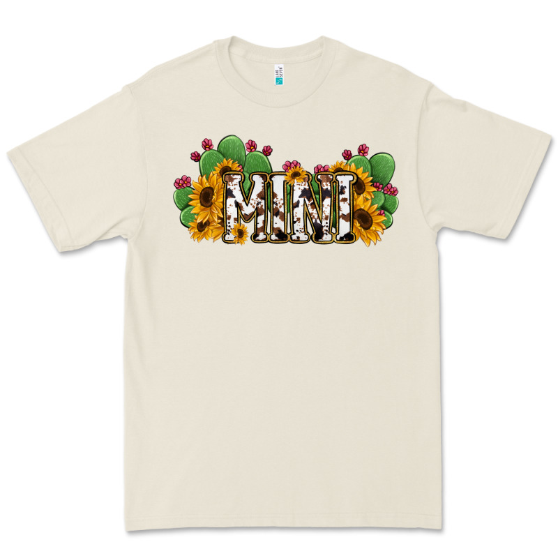 Cactus Cowhide Sunflower Mama And Mini Set Premium Tee by Jasminsmagicworld | Teevron