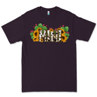 Plum Cactus Cowhide Sunflower Mama and Mini Set Premium Tee - Jasminsmagicworld