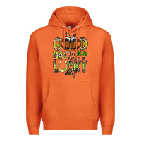 Carrot It's a Good Day To Have a Lucky Day Premium Hoodie - CowhideDigitalArt