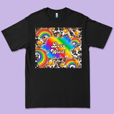 Love Wins Premium Tee Designed By Tumblerdesignbyshophia