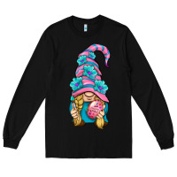 Black Easter Gnome Long Sleeve Tee - BundleAndBundleShop