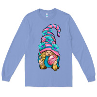 Colony Blue Easter Gnome Long Sleeve Tee - BundleAndBundleShop