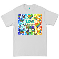 Dove Grey love has no gender Premium Tee - TumblerDesignByShophia