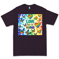 Plum love has no gender Premium Tee - TumblerDesignByShophia