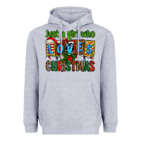 Heather Grey just a girl who loves christmas Heavyweight Hoodie - AdoDesignShop
