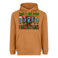 Meerkat just a girl who loves christmas Heavyweight Hoodie - AdoDesignShop