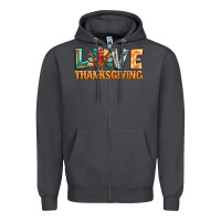 Smoke love thanksgiving western turkey Zipper Hoodie - BarkalooDesign