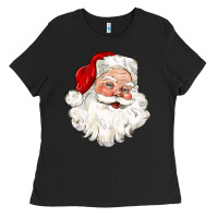 Black santa claus Ladies Tee - CowGirlArtShop