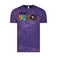 Cloud Purple Blessed Momma Vintage Tee - CowCowDesign