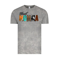 Cloud Rock Blessed Momma Vintage Tee - CowCowDesign