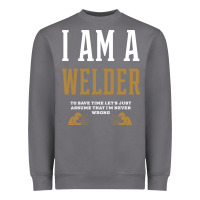 Storm I Am A WELDER - WELDER Job Gift Funny Heavyweight Sweatshirt - artisFamous