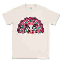 Natural valentines day pink gemstones baby calf rainbow Classic Tee - Jasminsmagicworld