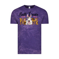 Cloud Purple western bull terrier mom Vintage Tee - RanaPortraitStore