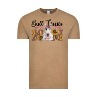 Vintage Coffee western bull terrier mom Vintage Tee - RanaPortraitStore
