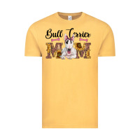 Vintage Mustard western bull terrier mom Vintage Tee - RanaPortraitStore