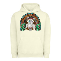 Pigment Pistachio simmental  rainbow Urban Hoodie - JahusDesignShop