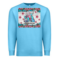 Ocean Blue da dental assistant dentist element with flowers Premium Sweatshirt - AdoDesignShop