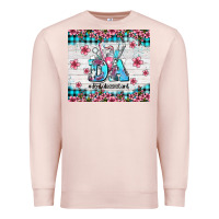 Pale Pink da dental assistant dentist element with flowers Premium Sweatshirt - AdoDesignShop