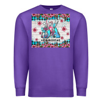 Purple da dental assistant dentist element with flowers Premium Sweatshirt - AdoDesignShop