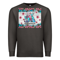 Smoke da dental assistant dentist element with flowers Premium Sweatshirt - AdoDesignShop