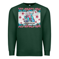 Sports Green da dental assistant dentist element with flowers Premium Sweatshirt - AdoDesignShop