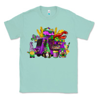Seafoam mardi gras gnome truck Classic Tee - CowGirlArtShop