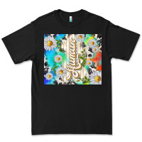 Black human with daisies Premium Tee - TumblerDesignByShophia