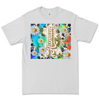 Dove Grey human with daisies Premium Tee - TumblerDesignByShophia