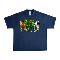 Navy St. Patrick's Day Dental Urban Heavy Tee - OliviaCreatesArt