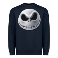 Navy happy halloween pumpkin Trick or treat Heavyweight Sweatshirt - artisFamous