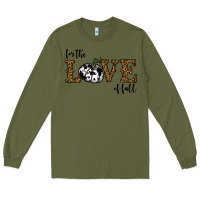 Army Green for the love of fall Long Sleeve Tee - RanaPortraitStore