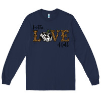 Navy for the love of fall Long Sleeve Tee - RanaPortraitStore