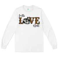 White for the love of fall Long Sleeve Tee - RanaPortraitStore