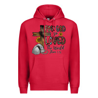 Cardinal for god so loved the world jhon Premium Hoodie - CowhideDigitalArt