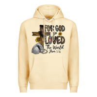Pina Colada for god so loved the world jhon Premium Hoodie - CowhideDigitalArt